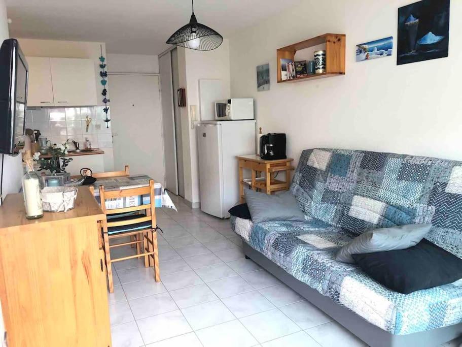 Coquet T2, Quartier Des Quilles, Climatise, 300M Des Plages Sète Eksteriør bilde