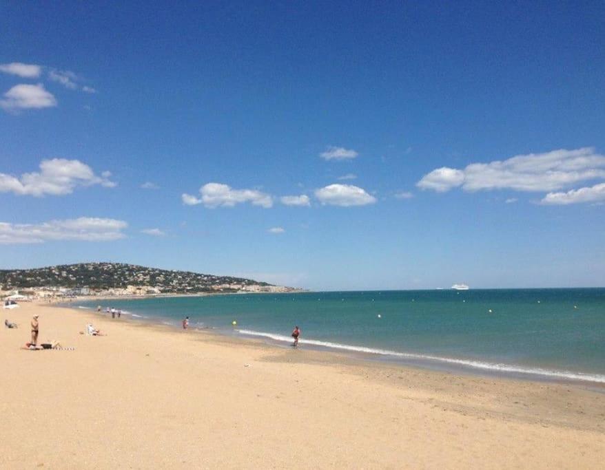 Coquet T2, Quartier Des Quilles, Climatise, 300M Des Plages Sète Eksteriør bilde
